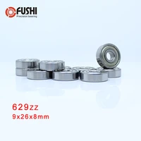 629zz bearing abec 5 10pcs 9x26x8 mm miniature 629z ball bearings 629 zz emq z3v3 quality