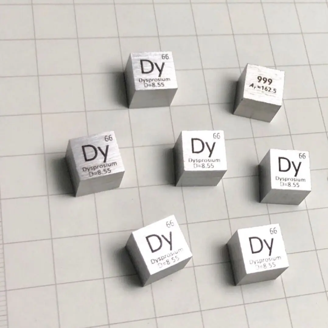 1pcs Dysprosium cube Редкий металлический куб 10 мм иттрий Samarium gadolium Terbium Dysprosium Holmium Erbium Ytterbium Thulium Lutetium Scandium - Цвет: 1pcs Dysprosium cube