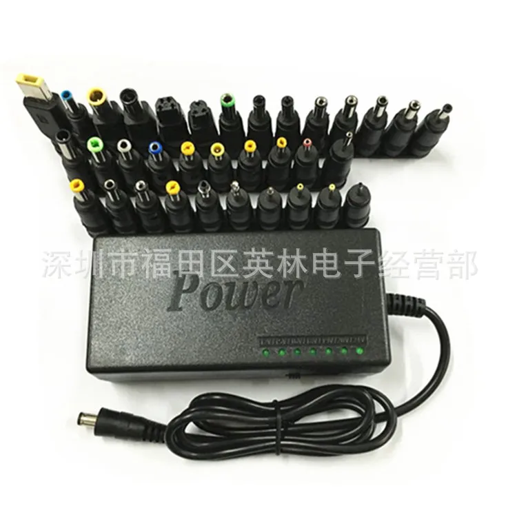 

Многофункциональное зарядное устройство 96 Вт 12 В 15 в 16 в 18 в 19 в 20 24 Универсальный Регулируемый адаптер питания с 34 портами