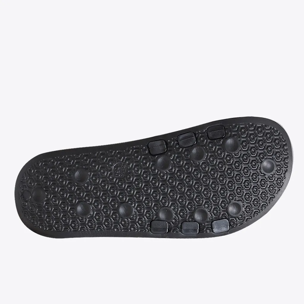 

Chanclas Women's Sliders Sandals Summer Beach Outdoor Hoom Bathroom Black White Shoes Shoes Flat Bath Slippers Summer