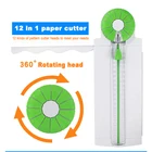 Многофункциональная машина для сгибания бумаги, фрезер для бумаги с 360 градусами, 12 Сторон, можно разрезать изгиб A5A4A3, можно разрезать разбитую линию