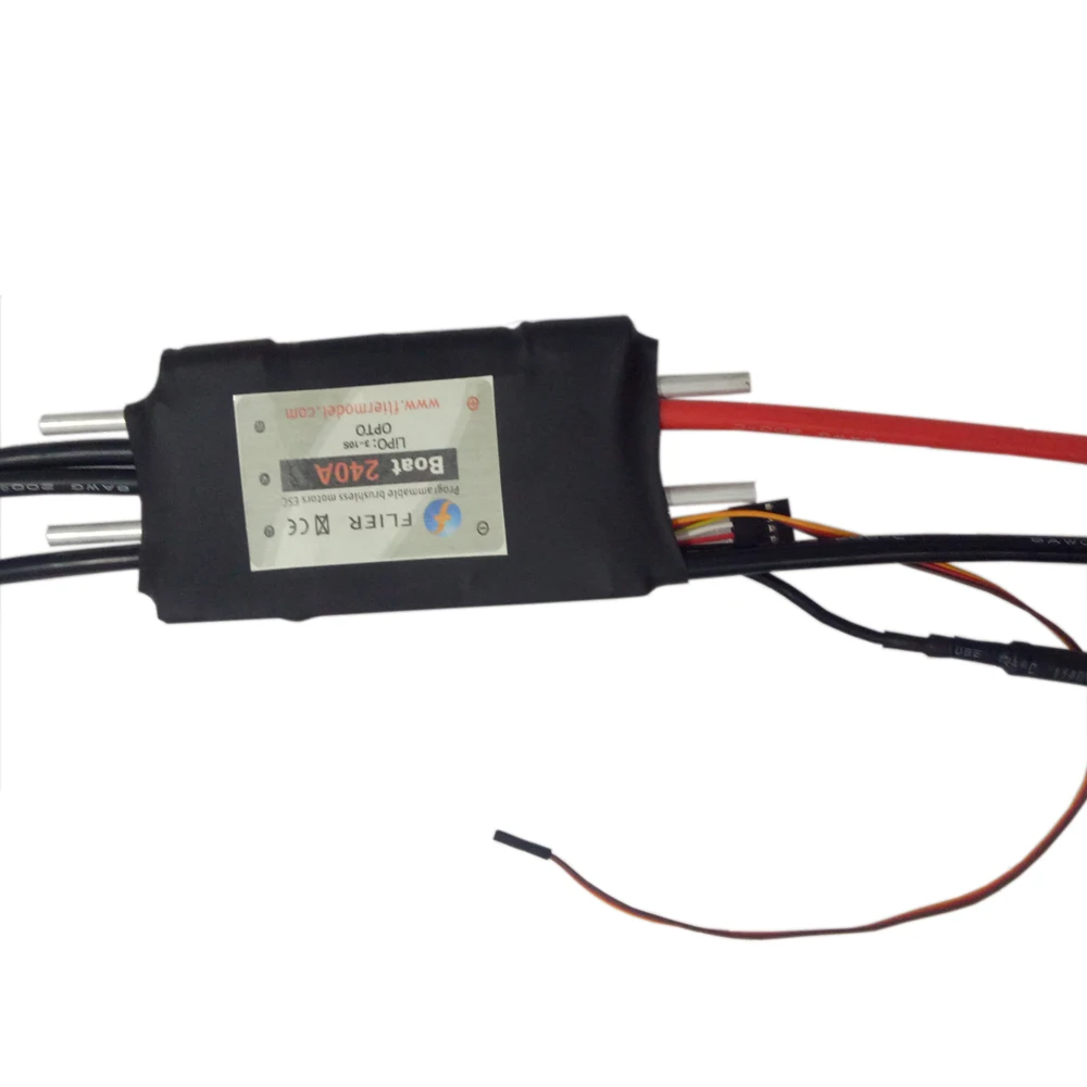 Фото Flier 10S 240A бесщеточный ESC для RC лодки brushless esc esc for boatflier esc Flier 10S 240A бесщеточный ESC для RC лодки brushless esc esc for boatflier esc