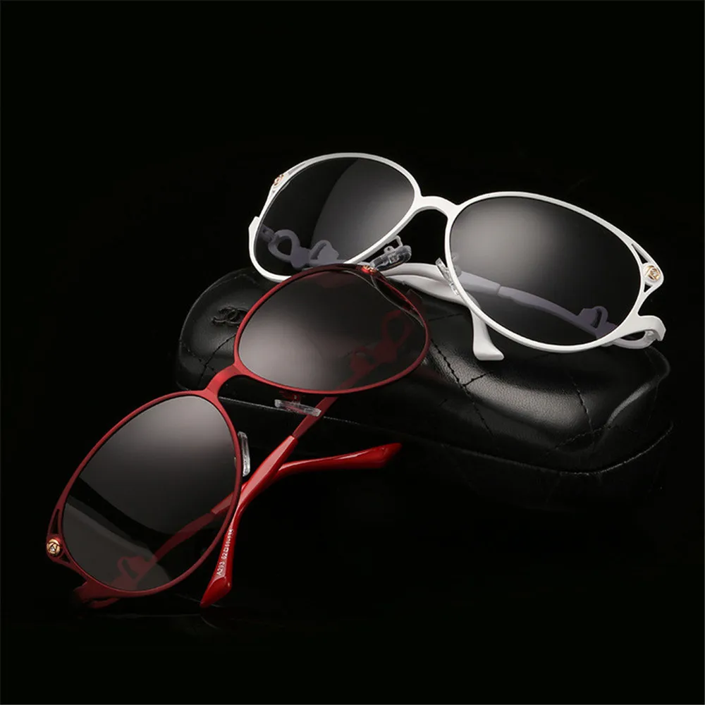 

Модные поляризационные солнцезащитные очки для женщин с градиентными бриллиантами солнцезащитные очки