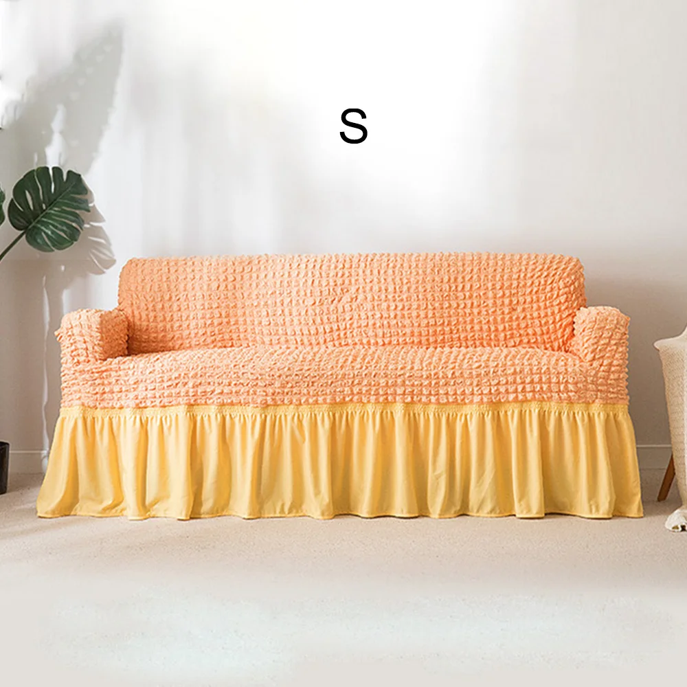Жаккардовый чехол для дивана с юбкой европейские секционные Чехлы кресла