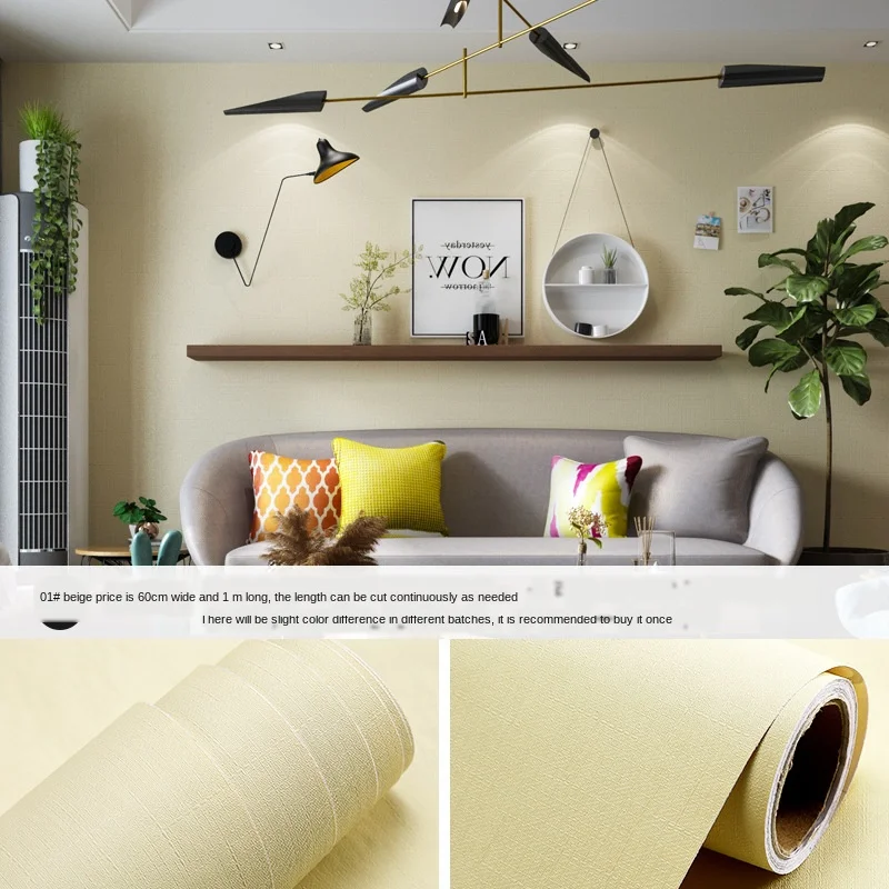 3 м цементные серые льняные водостойкие обои самоклеющиеся одноцветные