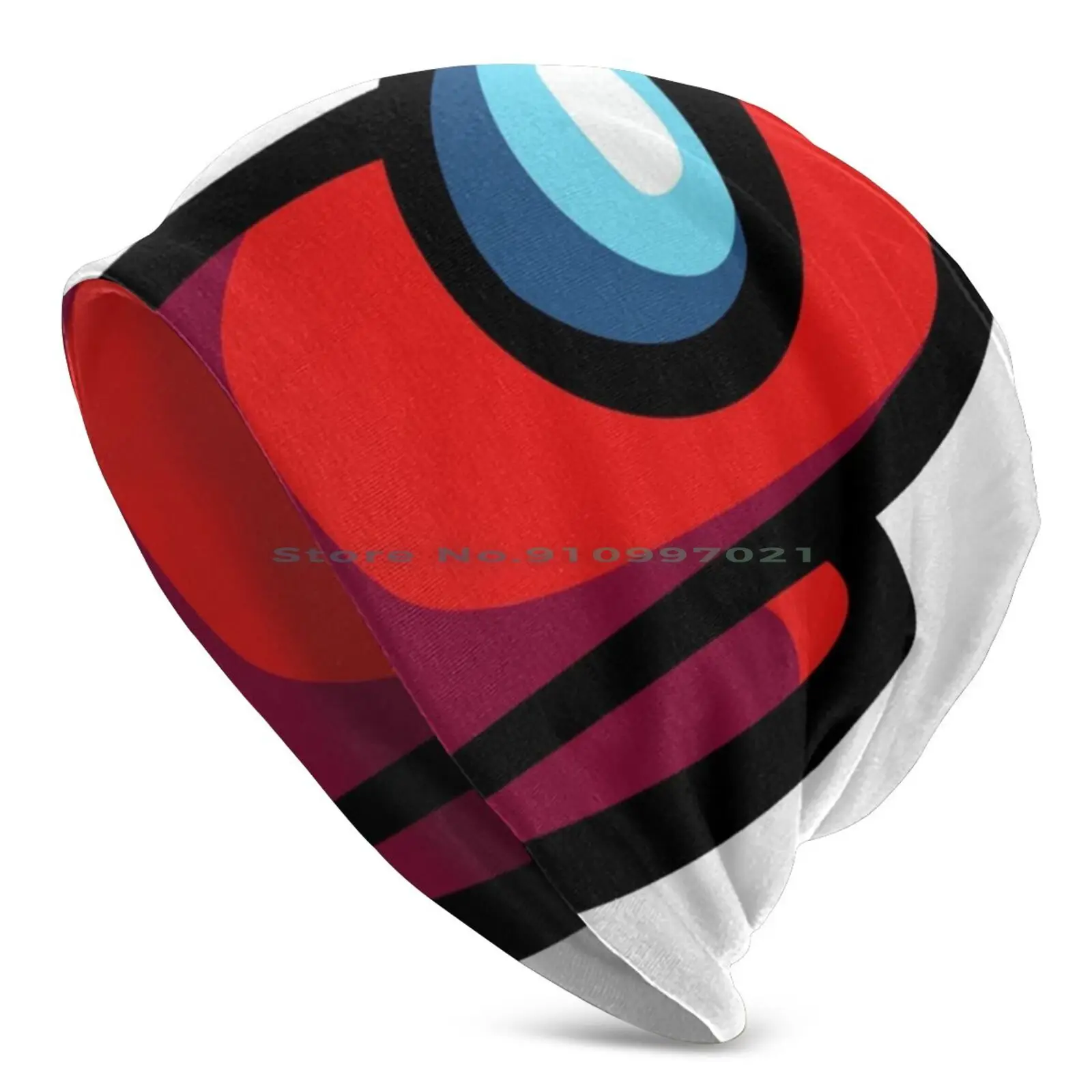 

Kinda Sus Red-Among Us Scarf Mask Neck Warmer Face Wraps Foulard Bandana Mascarillas Among Us Kinda Sus Imposter Crewmate Red