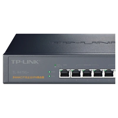 Роутер tp-link межсетевой экран vpn R479G + гигабитный мультиwan Enterprise Ethernet RJ45 1WAN 3WAN/LAN 5LAN