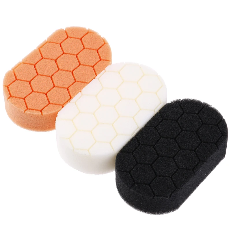 

Новинка 1 шт Упаковка Hex-logic ручной спонж-аппликатор восковой накладки полировальные накладки для полировки и полировки автомобилей