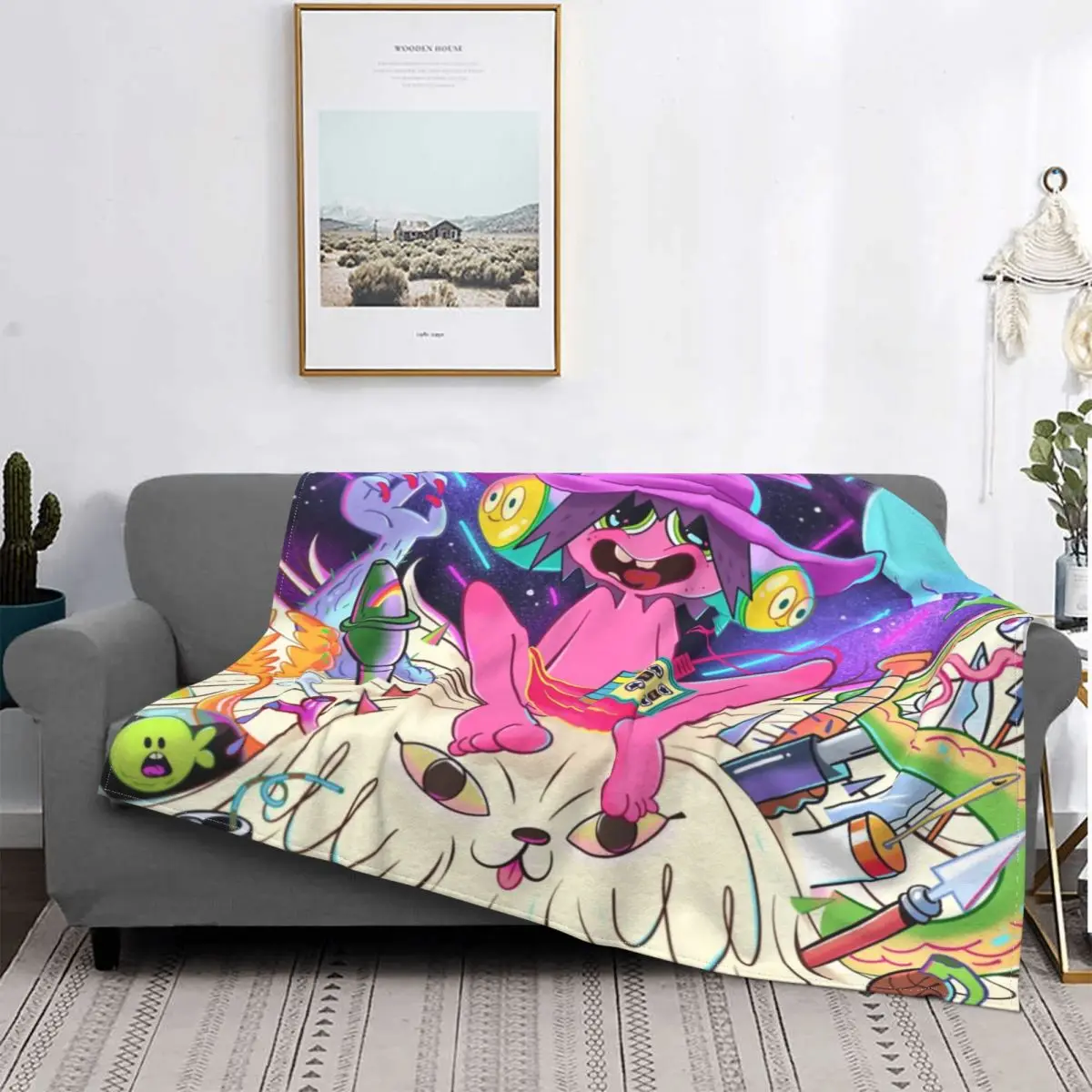 

Manta de playa a cuadros de muselina para cama, 2 mantas con diseño del despertar de la medianoche, colcha de 220x240