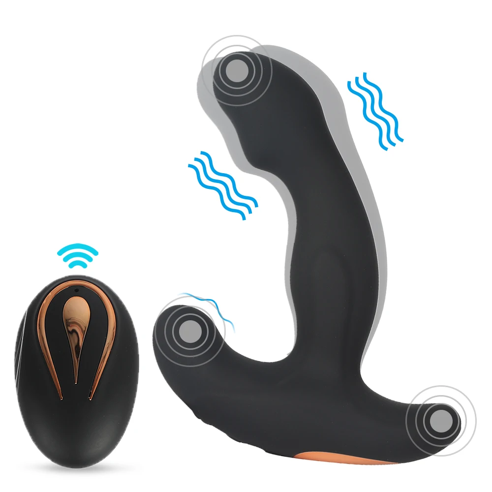 Беспроводной удаленный Анальный вибратор для мужчин секс-игрушки Анальная