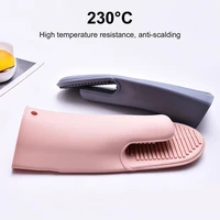 silicone heat resistant cooking glove baking gloves baking glove non slip oven grilling bbq mitts baking gloves