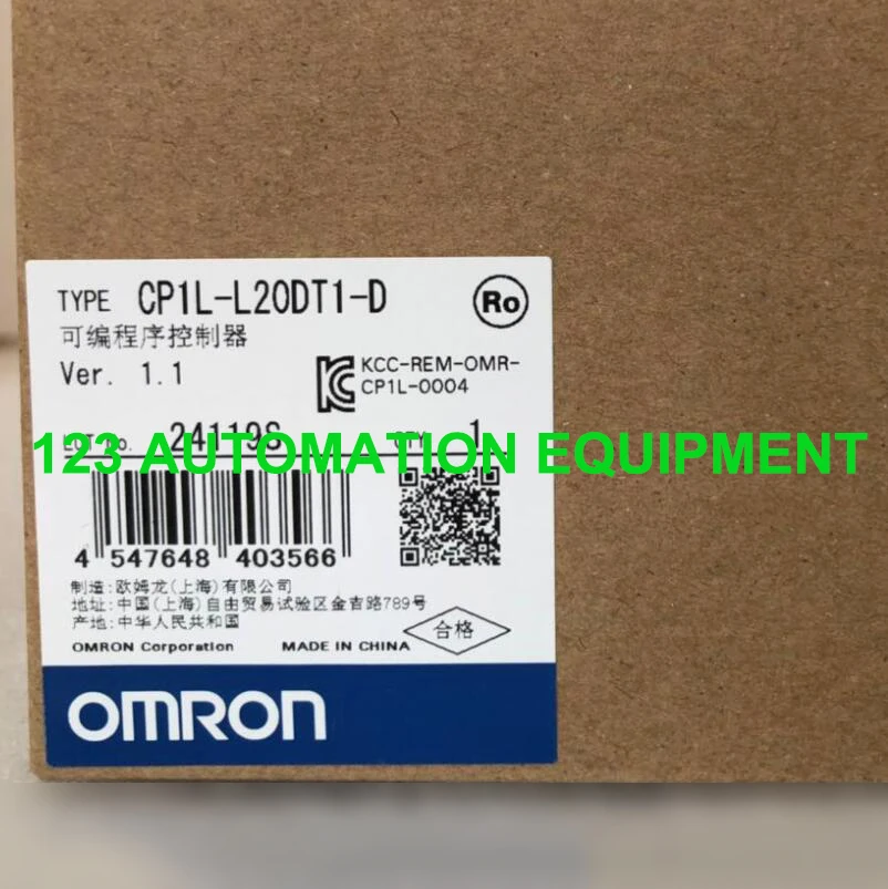 

Новая оригинальная коробка OMRON CP1L-L20DT-A L20DR L20DT L20DT1-D ПЛК
