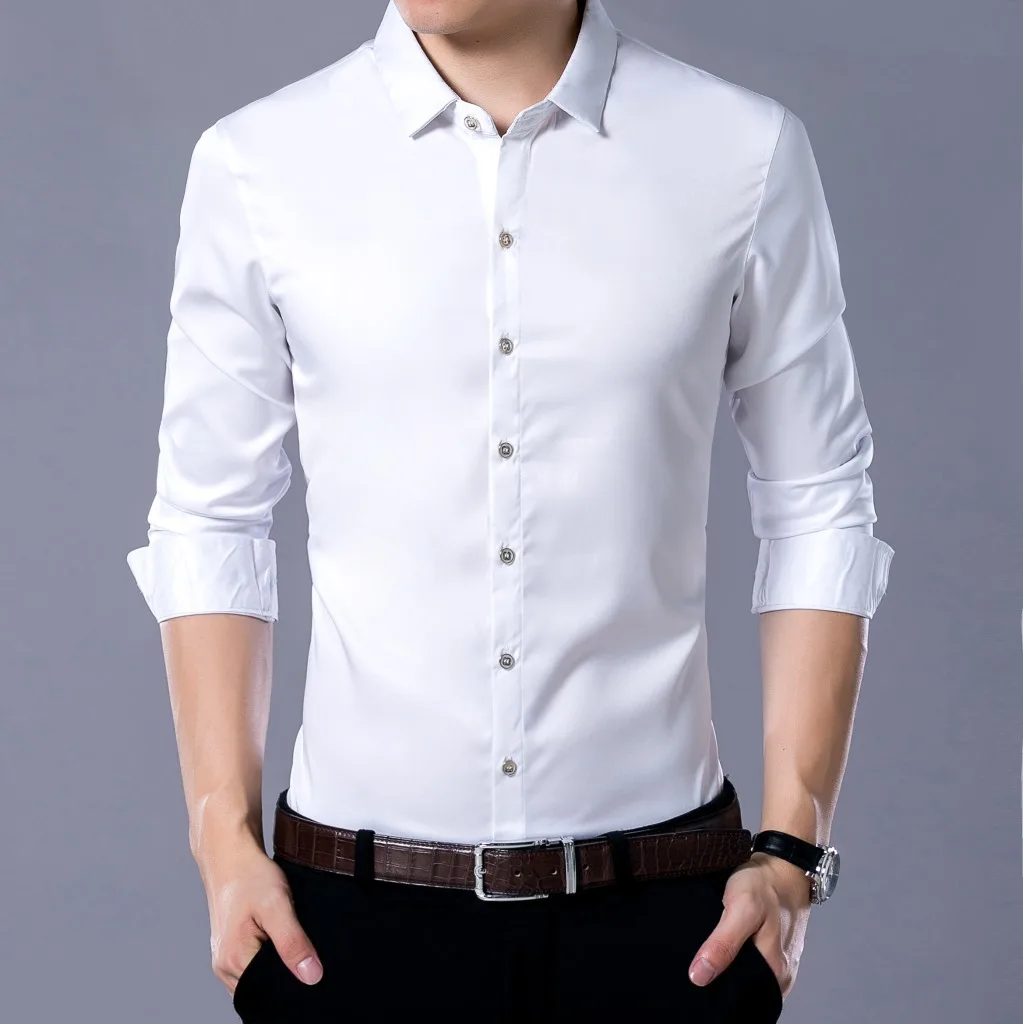 

Spring new men's shirt business men's slim long sleeve men's work shirt shirts for men designer shirts oversized button up shirt