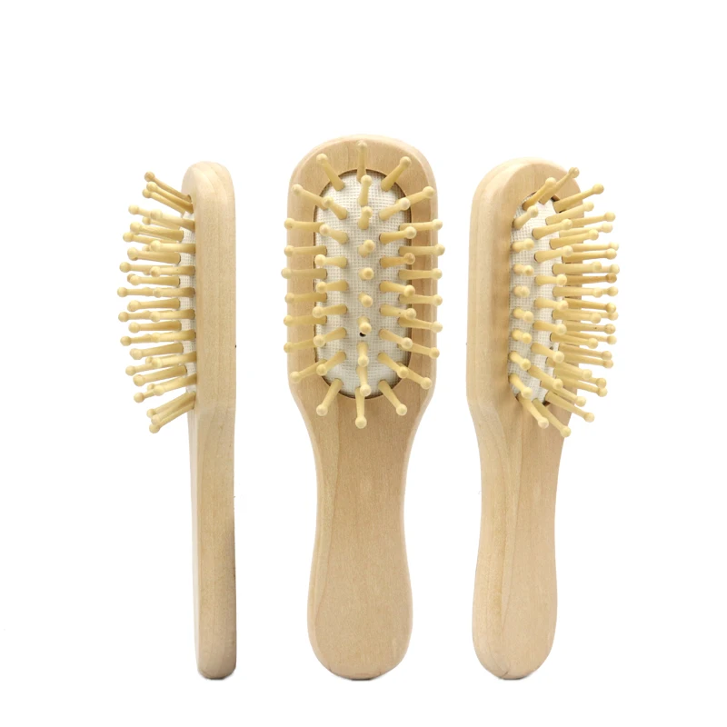 Щетка для волос деревянная новорожденных Органическая