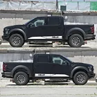 Doordash 2 шт. автомобильные дверные боковые наклейки для Toyota Hilux Revo Vigo Автомобильная виниловая пленка спортивный Стайлинг DIY Наклейка Автомобильная тюнинг