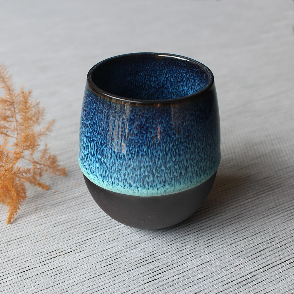 Чашка для чая в печи керамическая чашка китайский Ретро стиль кружка воды