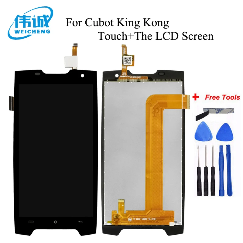 Для Cubot KingKong LCD дисплей с фотографией King Kong сенсор телефонные аксессуары +