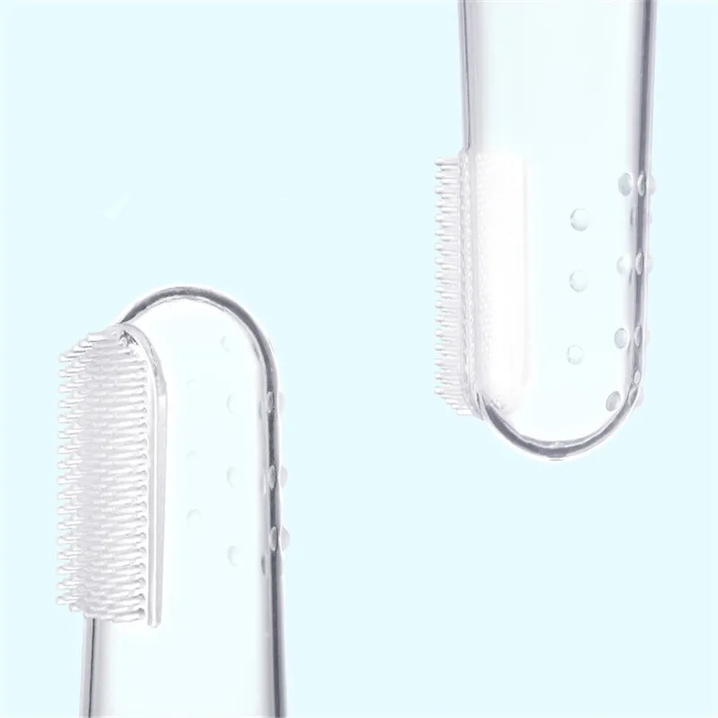 10 шт. Силиконовая зубная щетка Детская для чистки зубов Мягкая младенцев