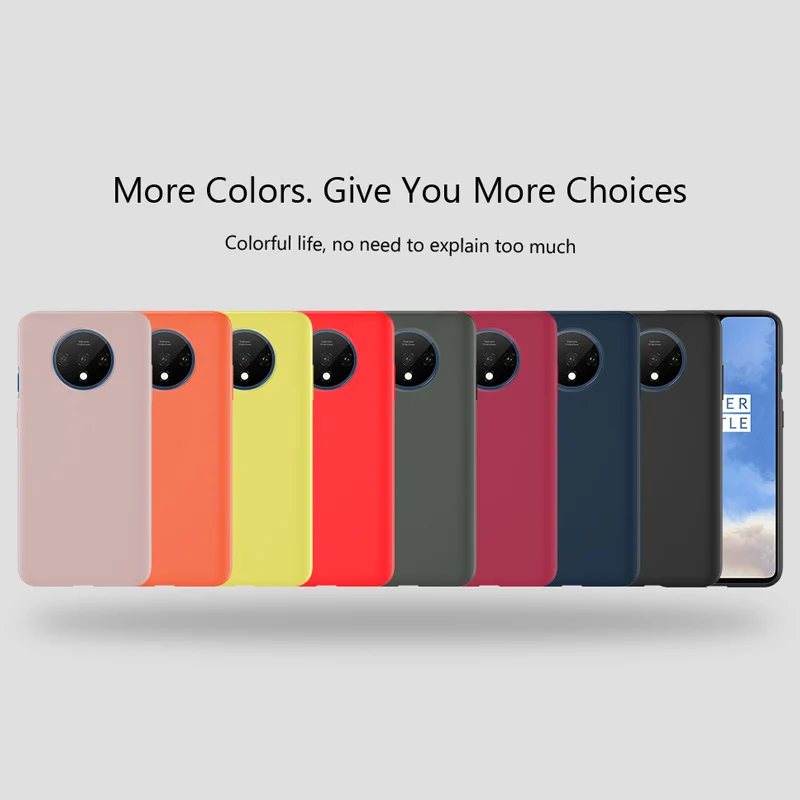 Для Oneplus 7T чехол для OnePlus 6t 6 мягкий жидкий силиконовый чехол для Oneplus 7 7T Pro ультратонкий противоударный полный защитный чехол