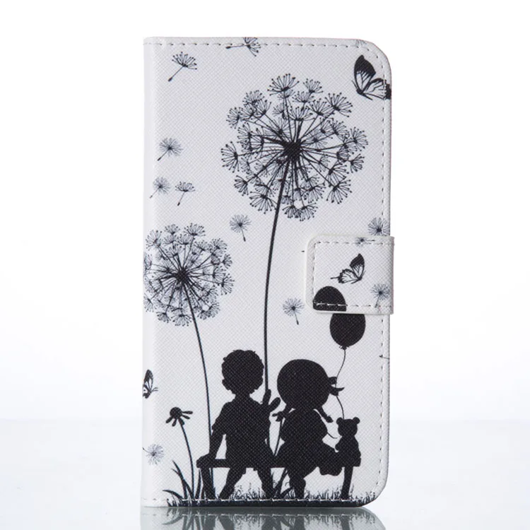 Couple dandelion Чехол для samsung GALAXY A5 A7 A510 A710 S3 S4 S5 S6 S7 край S8 плюс бабочка цветок чехол-бумажник с откидной крышкой из искусственной кожи чехол - Цвет: Couple dandelion