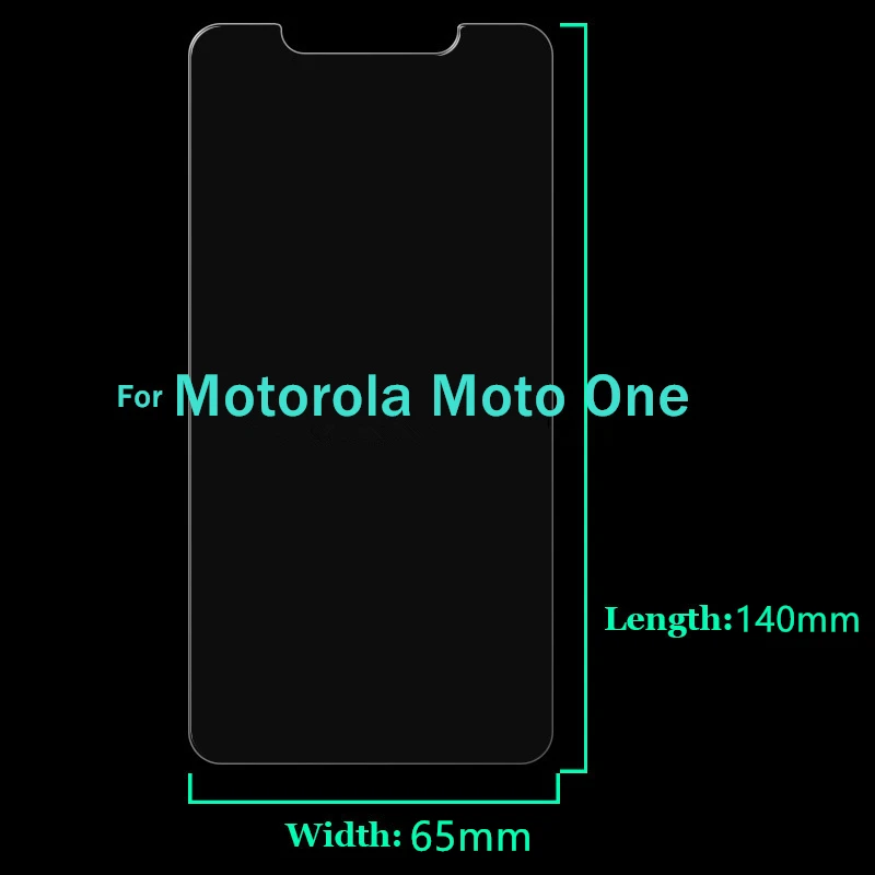2PCS закаленное стекло для Motorola Moto Один экран протектор 9Н Премиум Стекло One / P30 Play