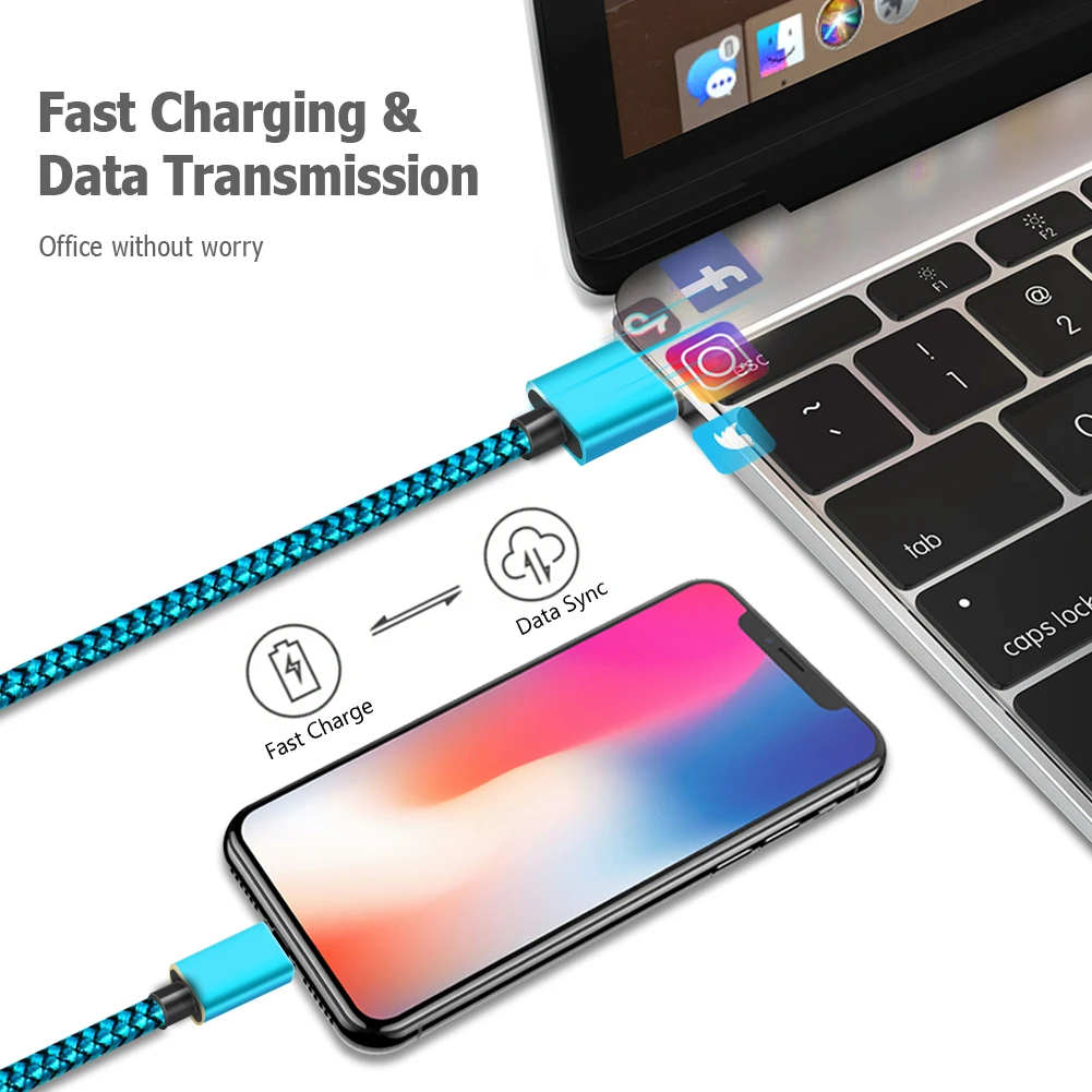 Дракон шаблон USB кабель Быстрая зарядка загрузки синхронизации