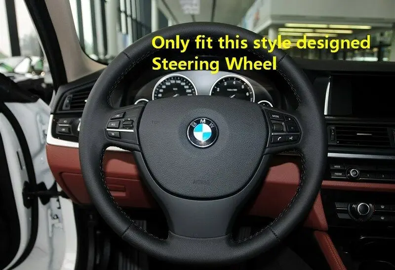 

For BMW 7 Series F01 730 740 2009-2012 Chrome Steering Wheel Switch Cover trim