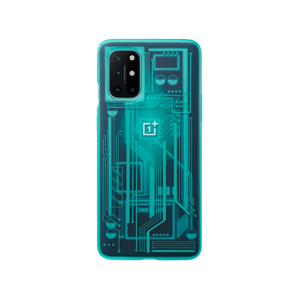 KB2001-Fundas de protecci&oacute;n oficial para OnePlus 8T, carcasa de silicona arenisca Original, parachoques de carbono de nailon-5