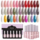 MIZHSE 18 мл набор гель-лаков впитывающий Гель-лак Esmalte Para Unha гель-краска для ногтей для наращивания пальцев Гибридный гвоздь