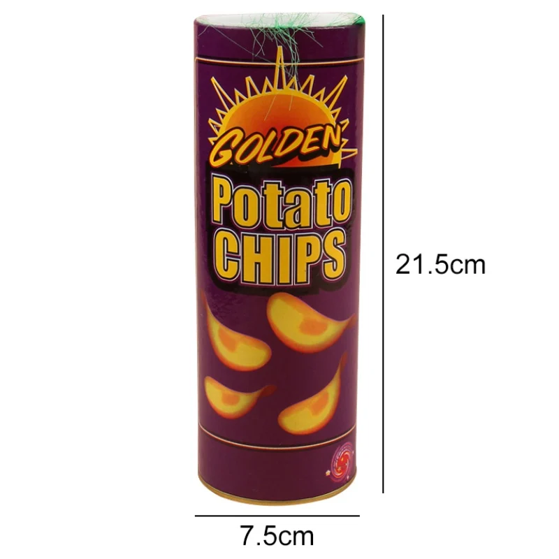 Шуточный розыгрыш смешной ловкий игрушки пластиковый картофельный чип голова