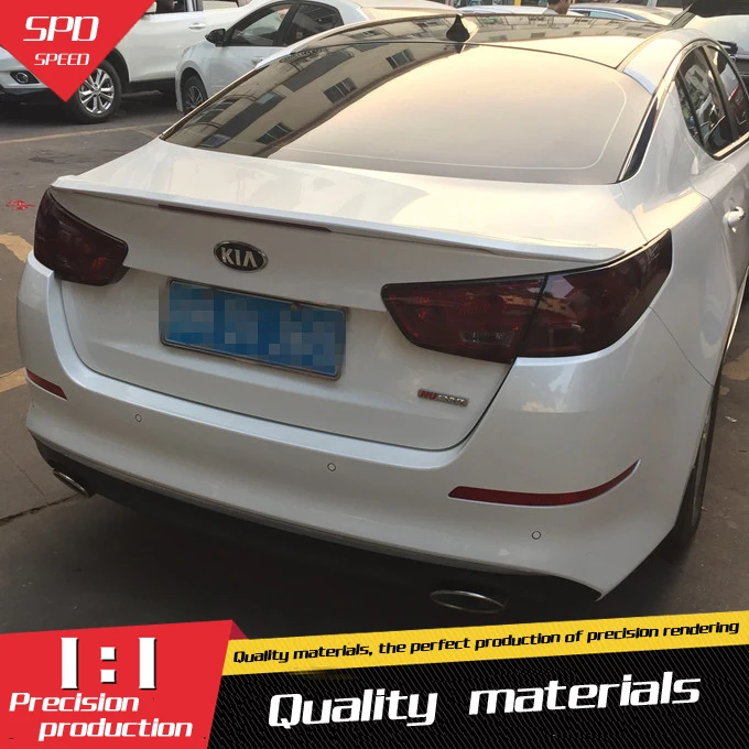 For Kia Optima K5 Spoiler High Quality ABS Material Car Rear Wing Primer Color 2014-2015 | Автомобили и мотоциклы