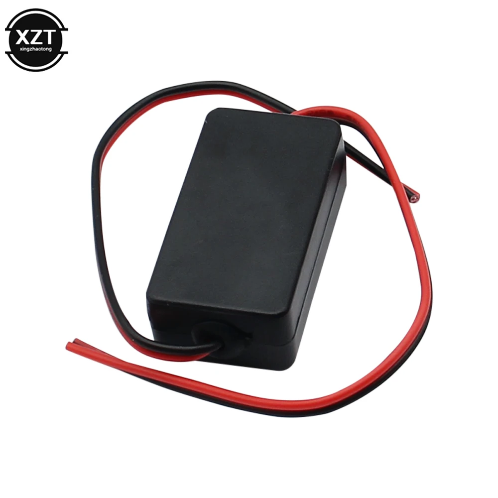 12V DC Power Relay Capacitor Filter Rectifier for Car Rear View Backup Camera Auto Eliminate Interference Connector |