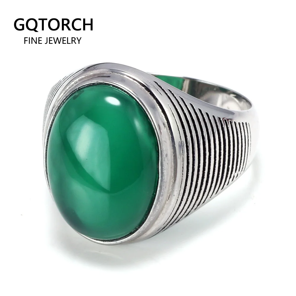 Настоящее серебро 925 пробы античные кольца для женщин и мужчин с натуральным