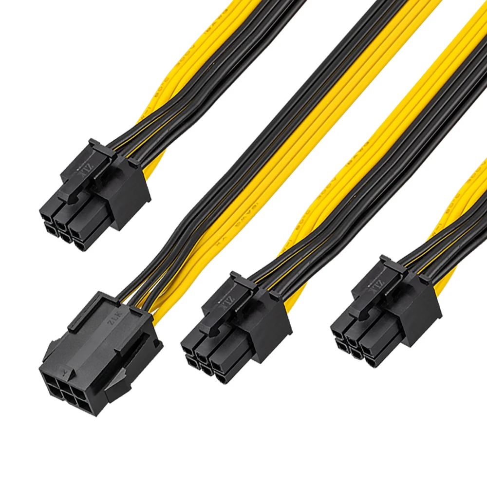Удлинительный кабель RGeek PCI Express 6 контактов мама-3 контакта папа PCI-E PCIe сплиттер