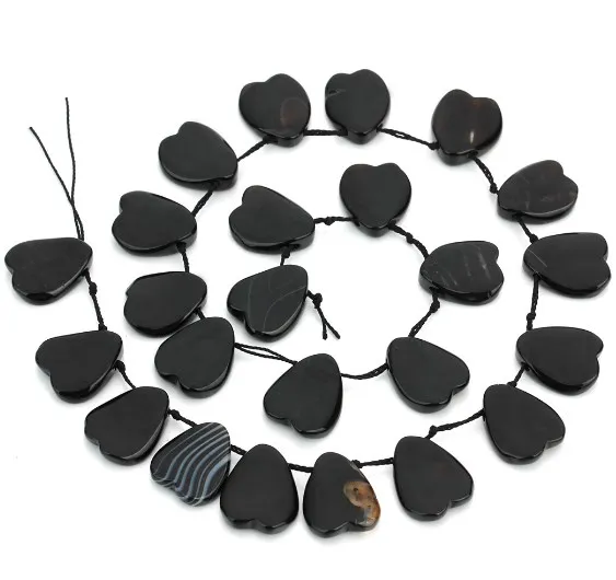 

Браслет с бусинами из драгоценного камня, 13*18 мм, 24 шт.