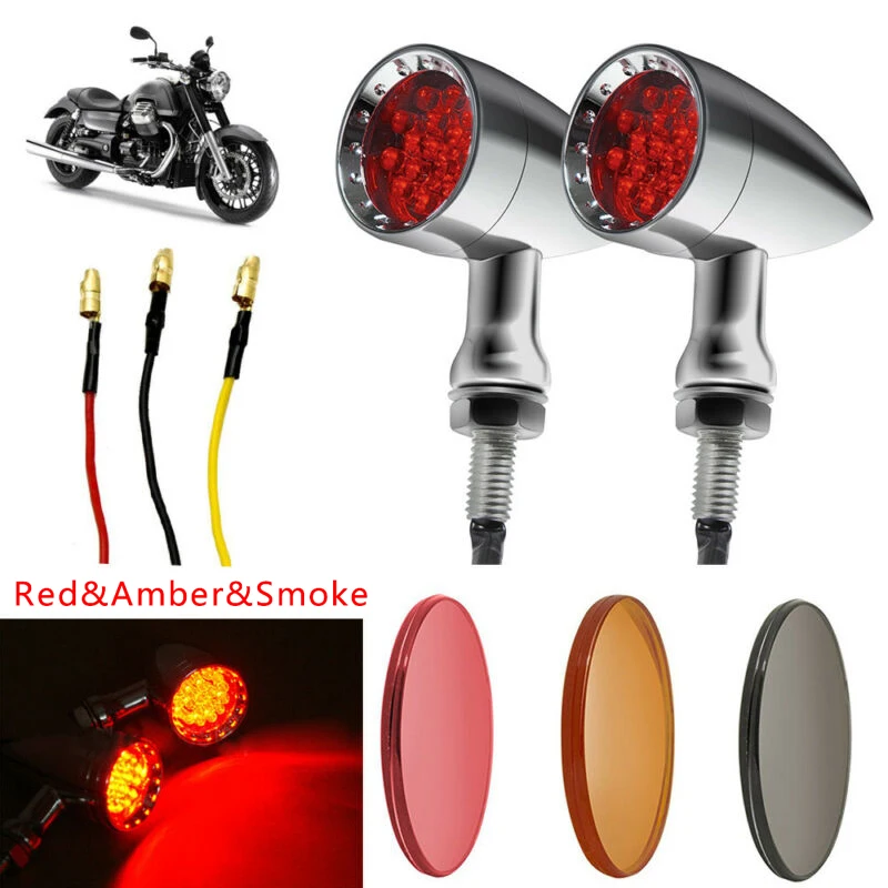 Светодиодные поворотники для мотоцикла 12 В| |