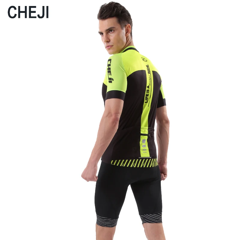 Cheji мужской дышащий и быстросохнущий комплект для велоспорта|ropa de ciclismo|cycling jersey