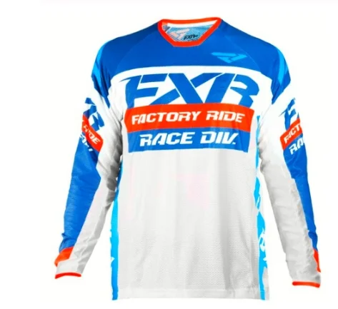 

2021 FXR Long Sleeve MTB Jersey NEW Motorcycle Jerseys Motorcycle P Mountain Bike Motocross Jersey MTB T Shirt Clothes