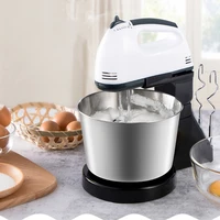 electric food mixer 7 speed table stand cake dough mixer handheld egg beater blender baking whipping cream machine with base