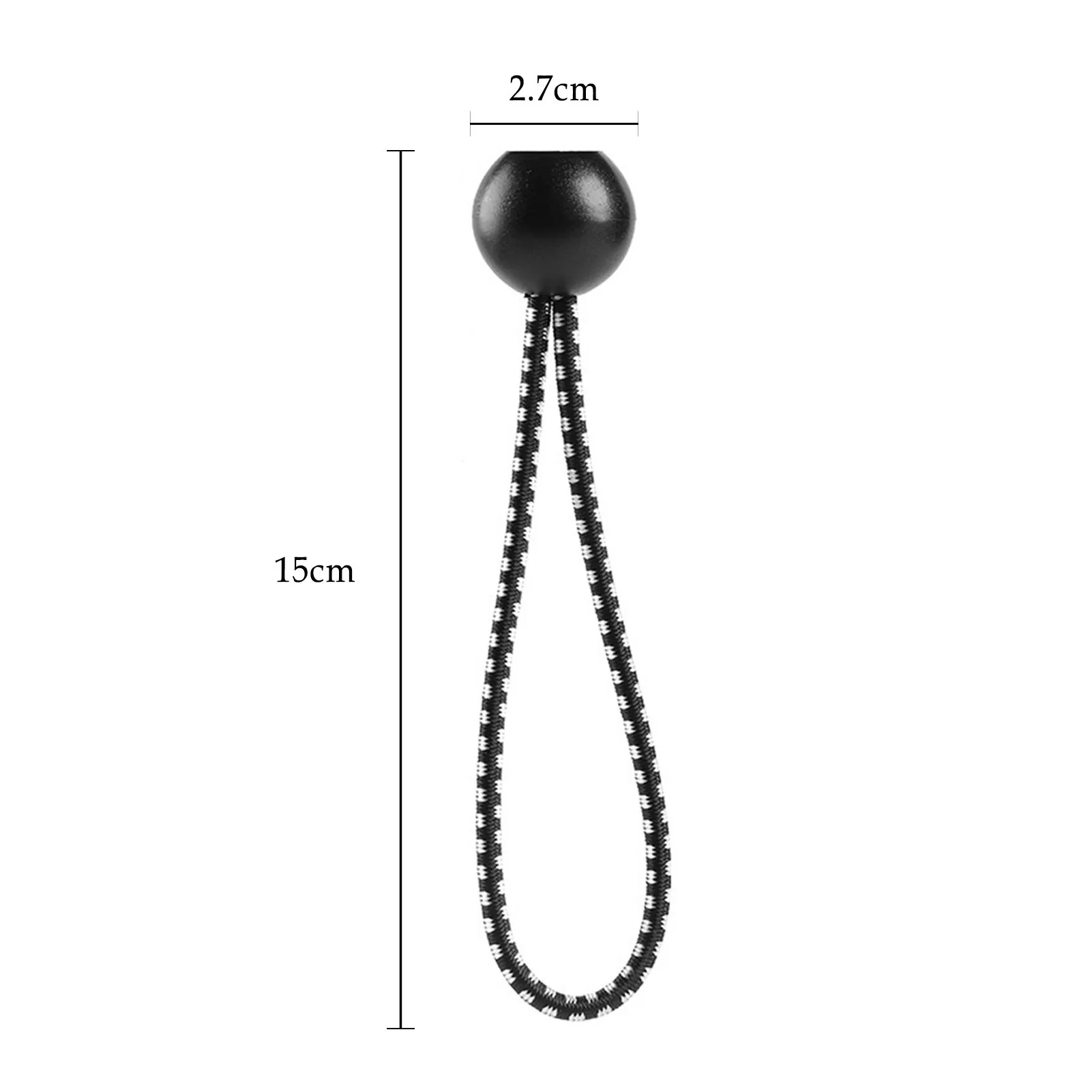 

10PCS Bungee Balls Tent Ball Bungee Cords Exercise Fitness Canopy Tarp Elastic Rope Tarp Tie Down Strap For Camping Accessories