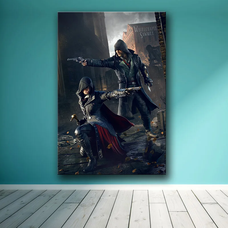 Без рамки игра Плакат Украшение живопись Assassin's Creed на HD холсте Картина на холсте художественный плакат стены искусства холст