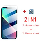 2 шт., защитное стекло с полным покрытием для iphone 11 12 13 Pro Max, защита экрана, закаленное стекло для iphone 11 12 XR XS Max, стекло