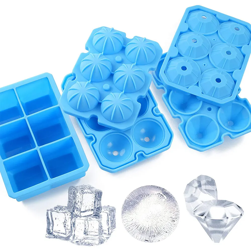 

Cavity Ice Cube Tray Honeycomb Ice Cube Mold Food Grade Flexible Silicone Ice Molds for Whiskey Cocktail