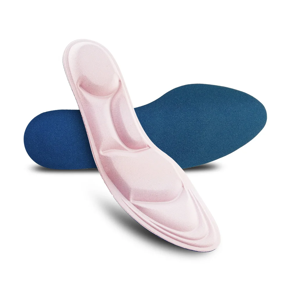 TOPSOLE 4D Спортивная губчатая стелька на высоком каблуке стельки для снятия боли