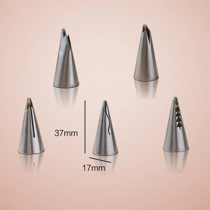 8 шт./компл. насадки из нержавеющей стали для украшения тортов|Наборы