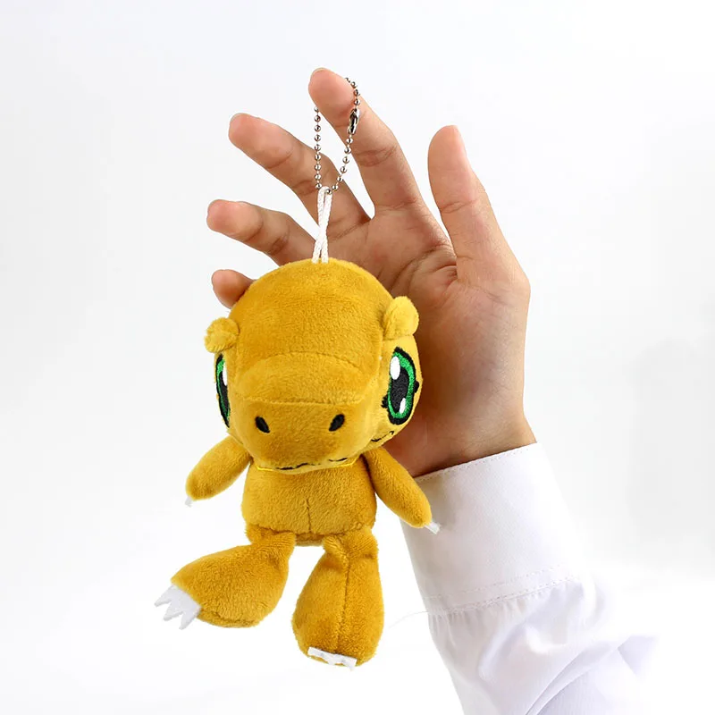 8 стилей Digimon Tail Gomamon Koromon Gabumon Patamon Palmon Agumon Piyomon Плюшевые игрушки Мягкая кукла мягкая подвеска для ключей
