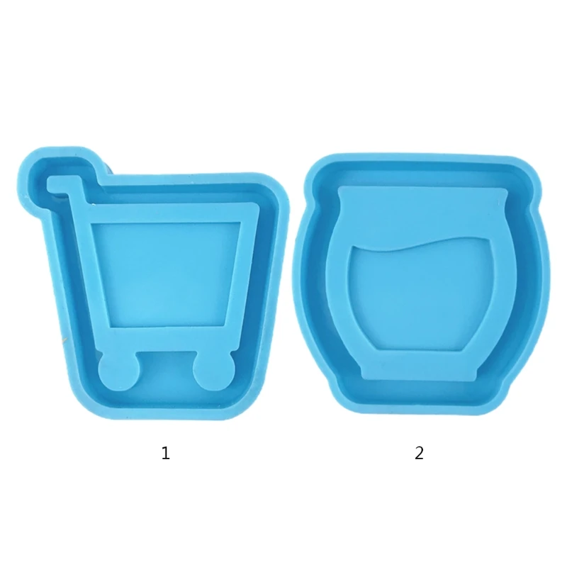 

Shaker Quicksand Epoxy Resin Mold DIY Crafts Jewelry Decorations Casting Mold Pendant Silicone Mould