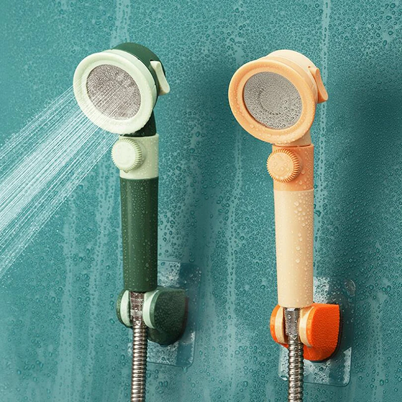 

Filter With Stop Switch Shower Head Large Panel Water Saving High Pressure Skin Care Light And Portable Shower