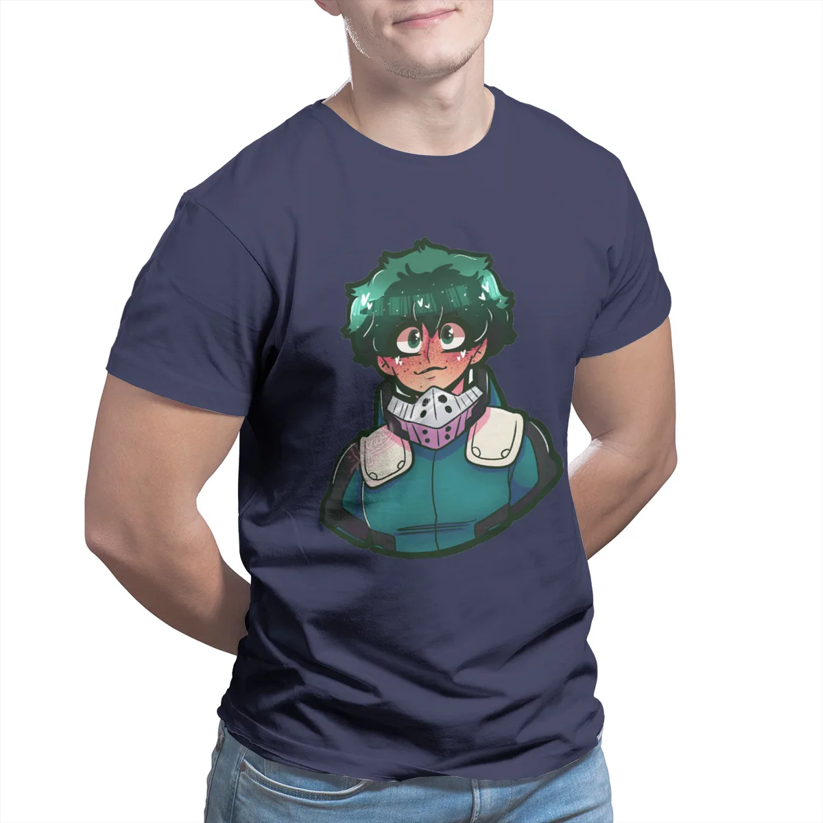 Мужской Izuku и Midoriyas одежда героев Bust Anime Все за один Необычная Милая Классическая