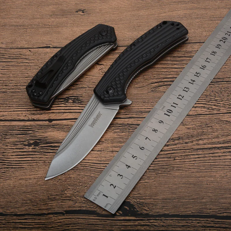 

Kershaw 8600 folding pocket knife 8cr13 Blade aviation aluminum Handle outdoor camping hunting survival tactical Knives EDC tool
